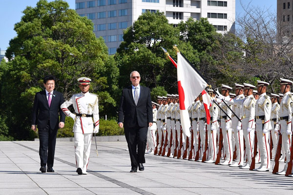 日加防衛相会談