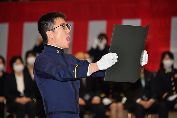 防衛医科大学校の卒業式の画像２