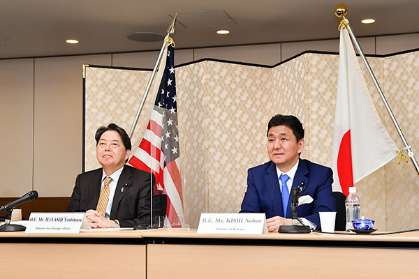 日米安全保障協議委員会（「２＋２」）の画像１
