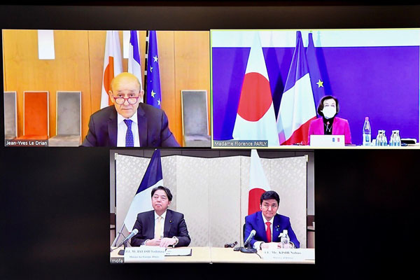 第６回日仏外務・防衛閣僚会合（「2+2」）の画像３
