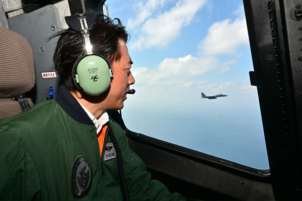 航空自衛隊宮古島分屯基地及び陸上自衛隊石垣駐屯地・与那国駐屯地視察