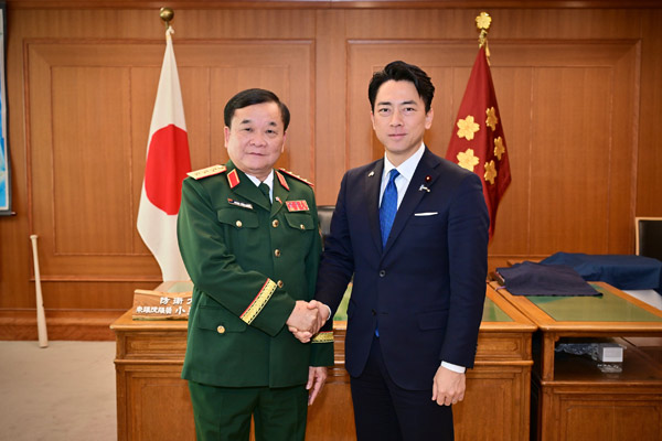 ベトナム国防・外務次官による表敬