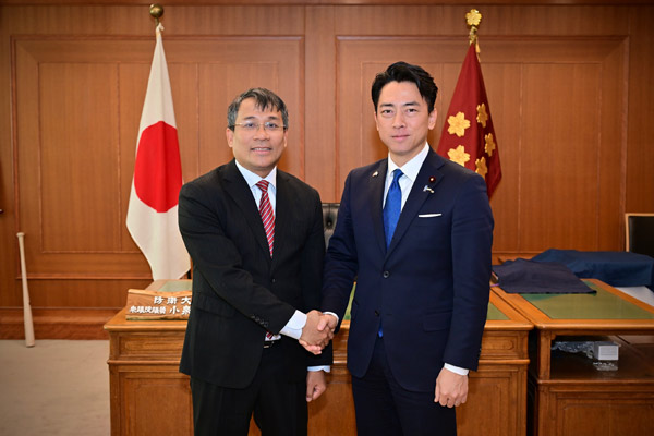 ベトナム国防・外務次官による表敬