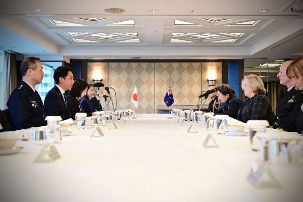 日ニュージーランド防衛相会談