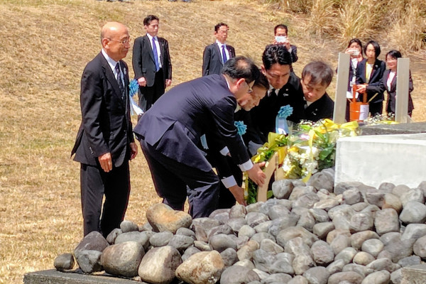 日米硫黄島戦没者合同慰霊追悼顕彰式