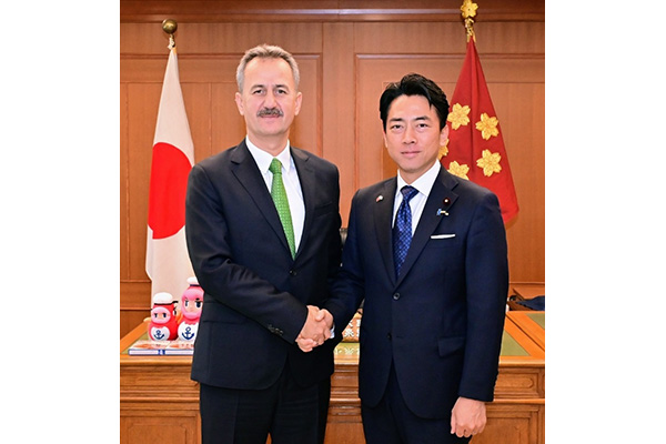 トルコ国防産業庁長官との懇談