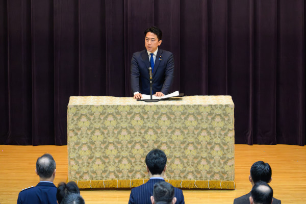 小泉防衛大臣訓示