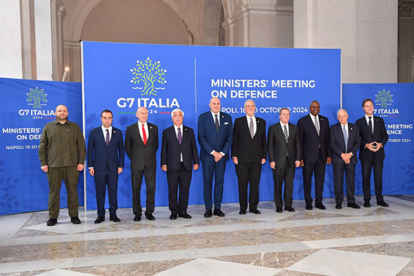 Ｇ７国防相会合への出席及び各国国防大臣との会談等