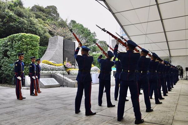 令和６年度自衛隊殉職隊員追悼式
