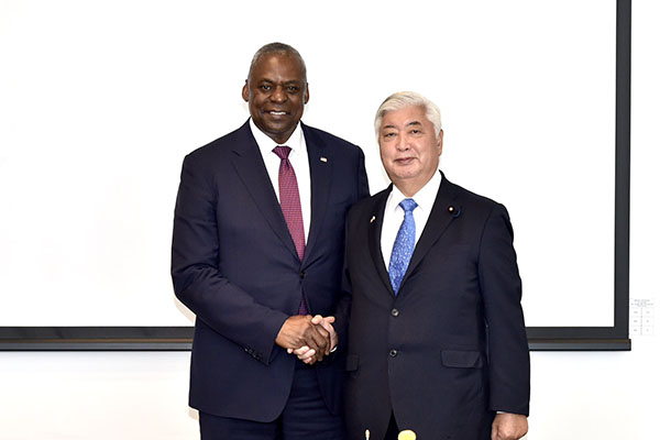 日米防衛相会談