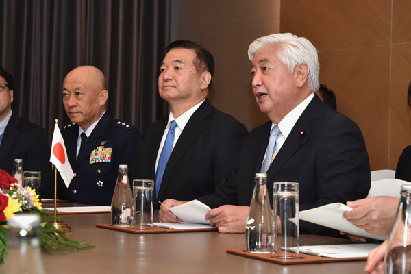日印防衛相会談