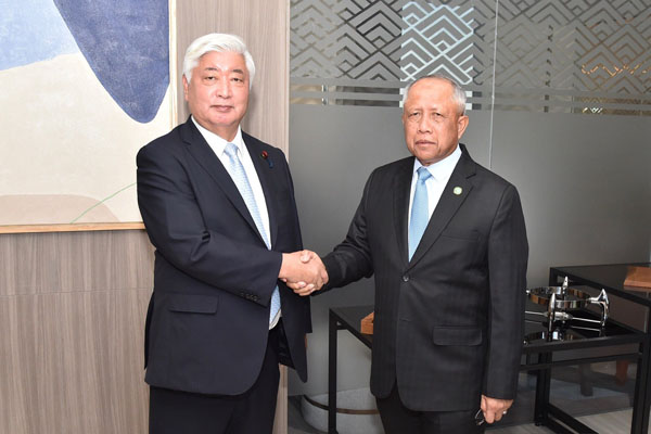 日ブルネイ防衛相会談