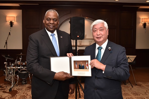 日米防衛相夕食会