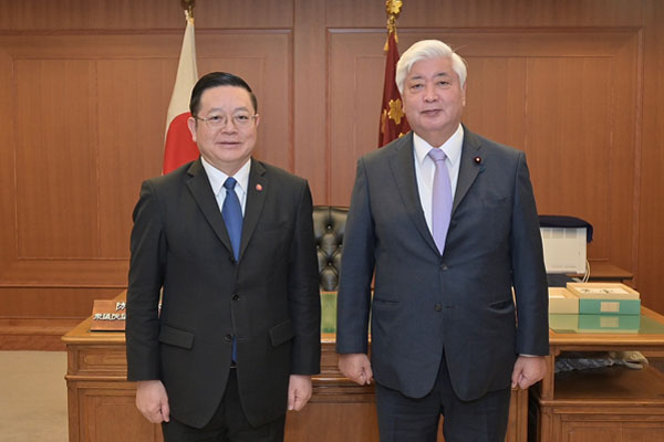 カオ・キムホンASEAN事務総長との面会