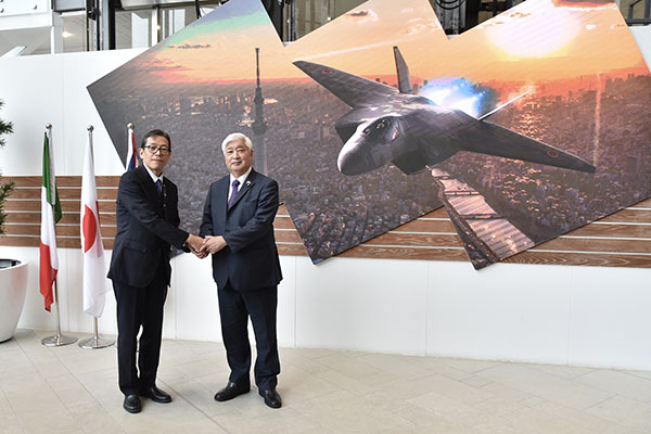 中谷防衛大臣の英国訪問