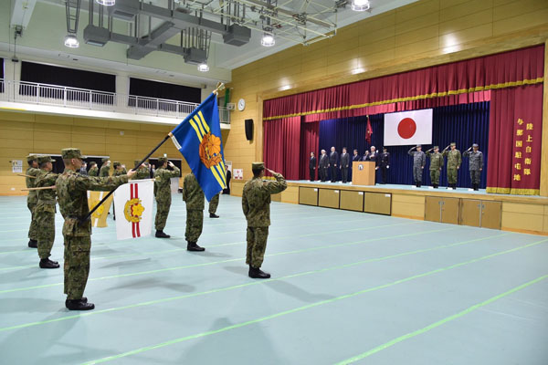部隊視察