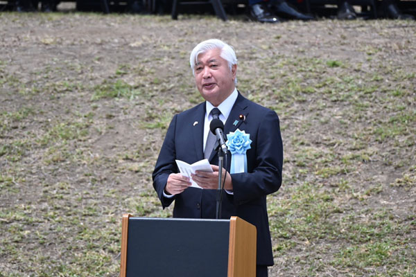 日米硫黄島戦没者合同慰霊追悼顕彰式
