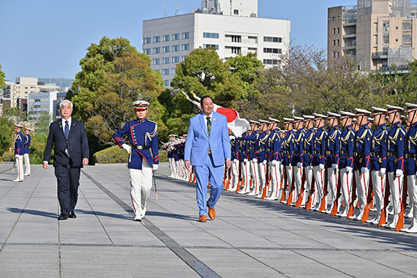 ウルカララ・トンガ王国皇太子殿下との会談
