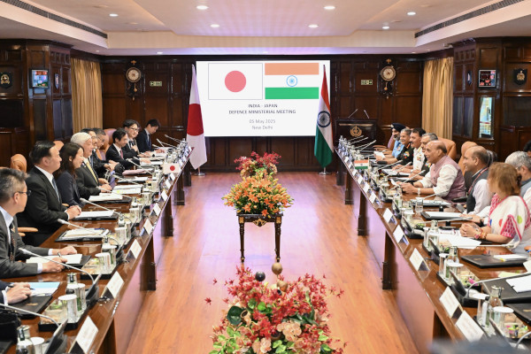 中谷防衛大臣のインド訪問