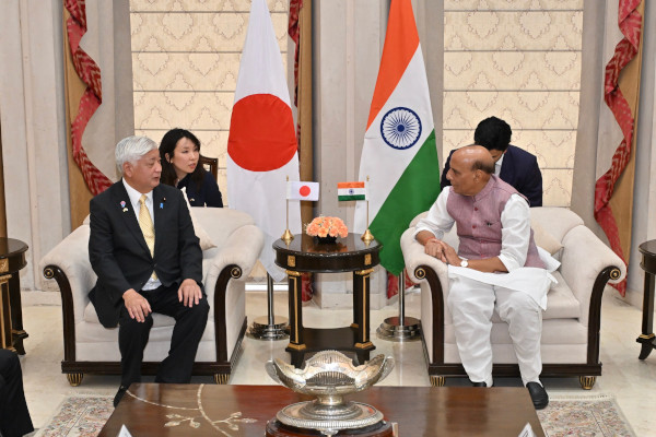 中谷防衛大臣のインド訪問