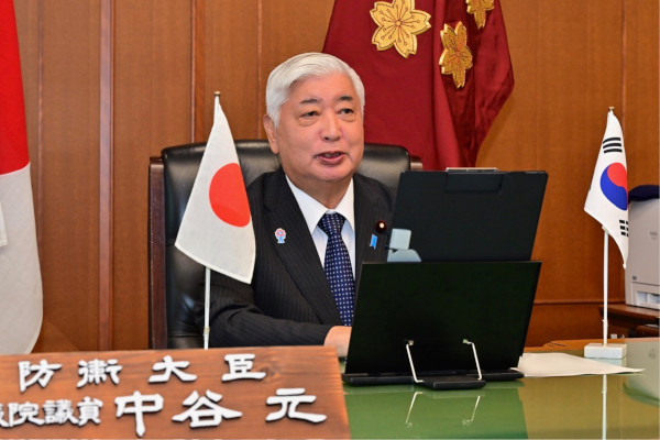 日韓防衛相VTC会談
