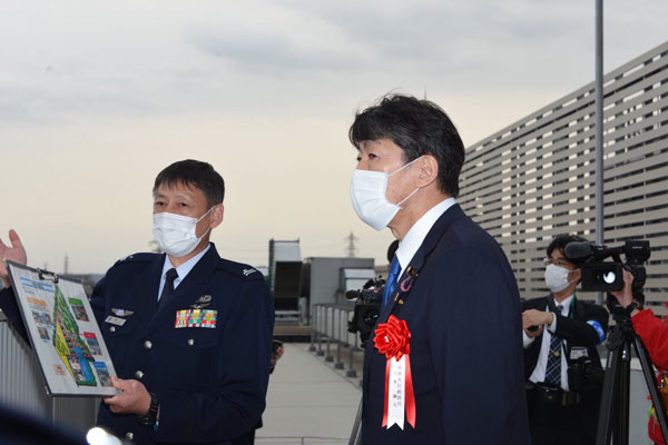 自衛隊入間病院新編行事への出席等3