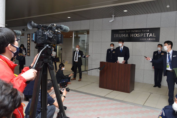自衛隊入間病院新編行事への出席等4