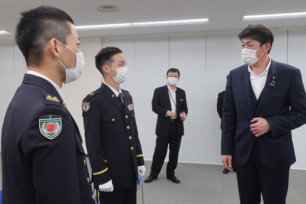 シナイ半島国際平和協力隊出発式への参加2