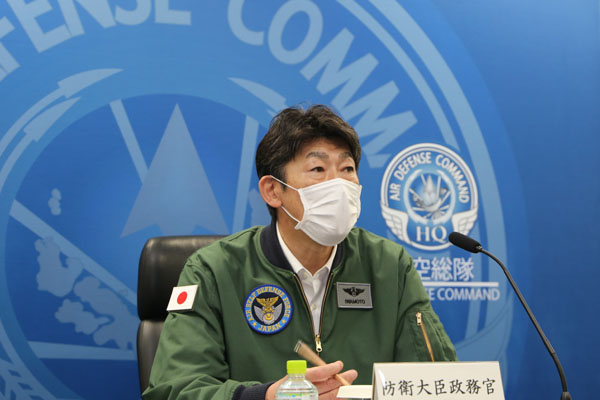 航空自衛隊横田基地の視察