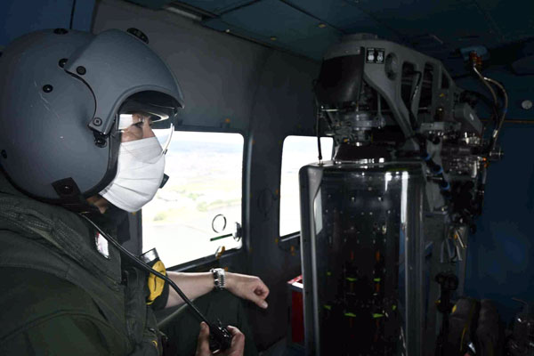 海上自衛隊大村航空基地の視察