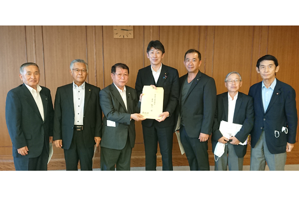 佐賀県吉野ヶ里町長及び同町議会議長等からの要請