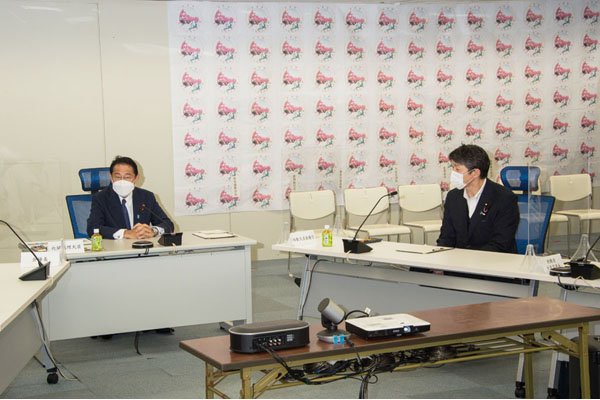 岸田内閣総理大臣のワクチン接種