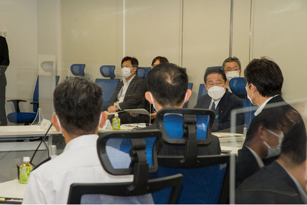岸田内閣総理大臣のワクチン接種