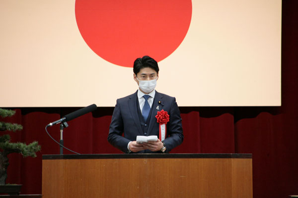 自衛隊高級課程合同卒業式への出席