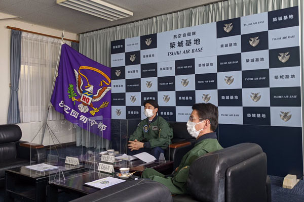 部隊視察