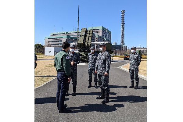 部隊視察