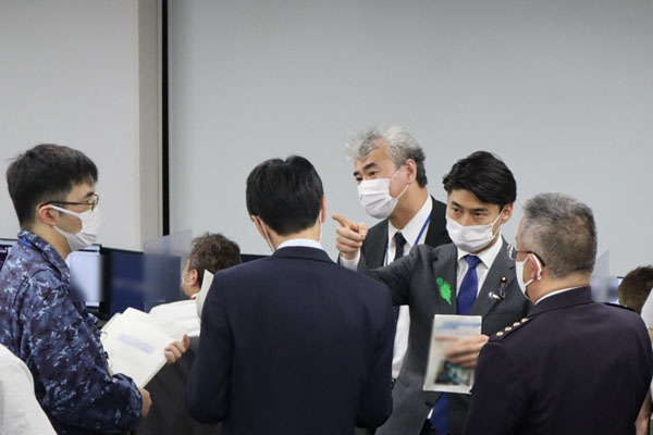 サイバー防衛演習「ロックド・シールズ2022」の視察