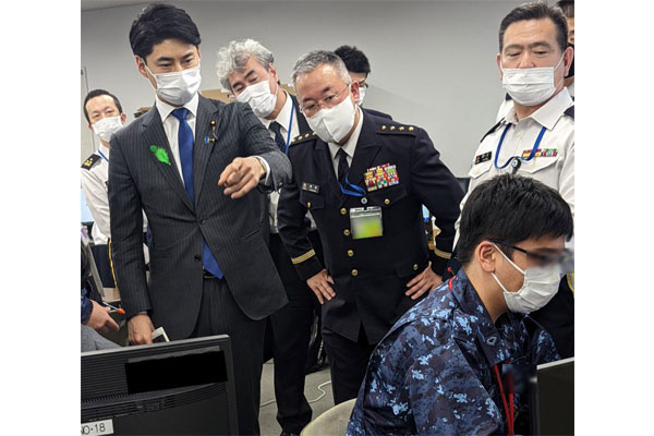 サイバー防衛演習「ロックド・シールズ2022」の視察