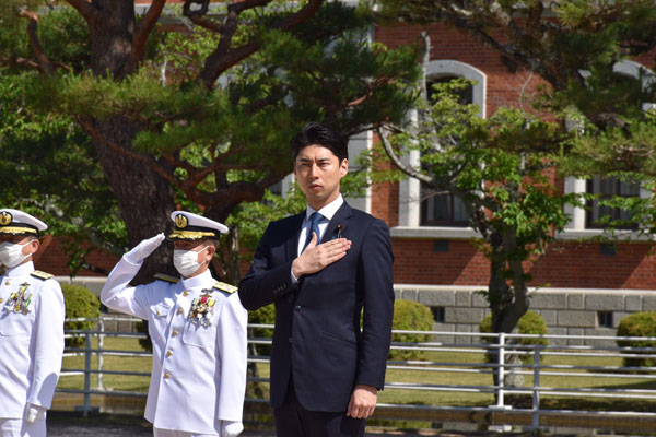 海上自衛隊幹部候補生学校の視察等
