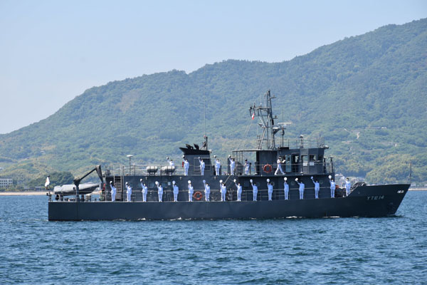 海上自衛隊幹部候補生学校の視察等