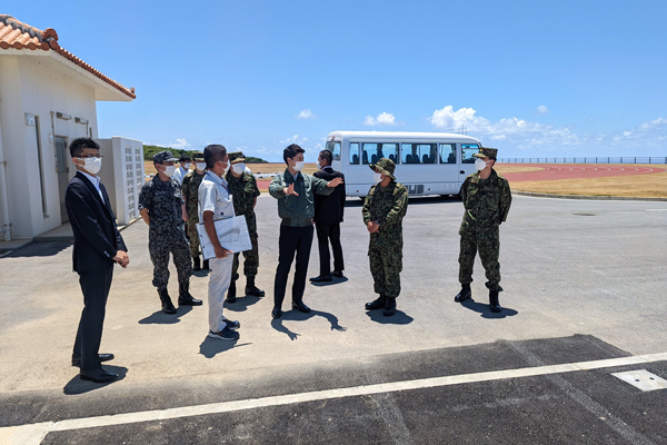部隊等視察（2/2）