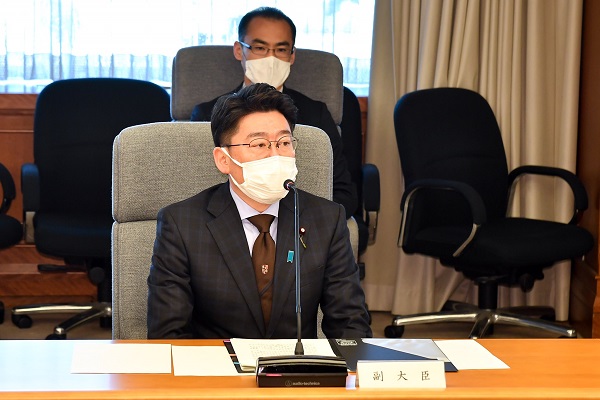 第１回大規模接種推進本部会議の開催