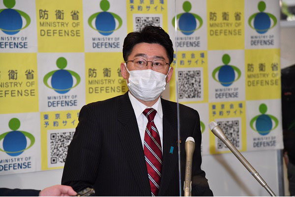 自衛隊東京大規模接種会場 編成完結式