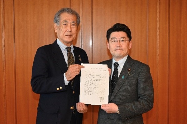 沖縄県読谷村議会議員からの要請