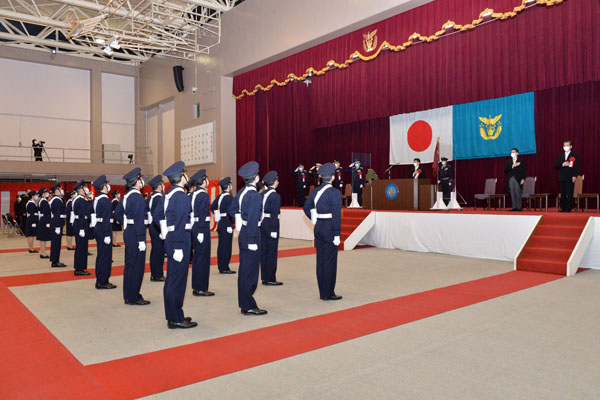 防衛医科大学校入校式への出席