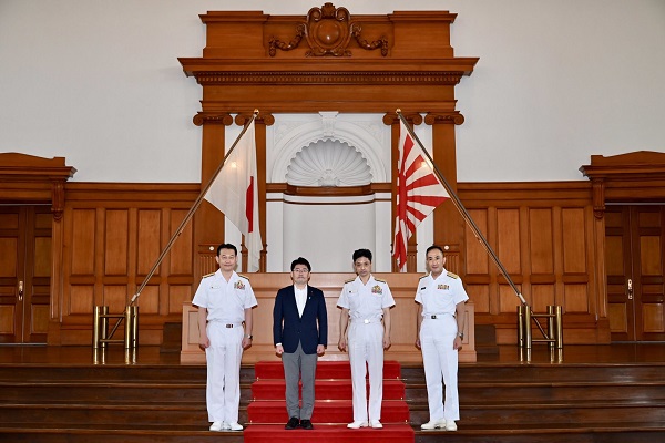 海上自衛隊江田島地区及び呉地区の視察
