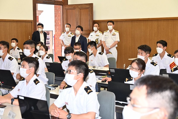 海上自衛隊江田島地区及び呉地区の視察