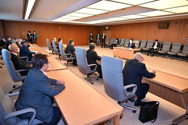 陸上自衛隊第２４普通科連隊・えびの駐屯地存続期成同盟会からの要請