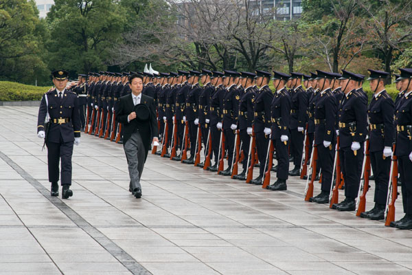 本田防衛副大臣着任式
