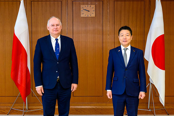 ザレフスキ・ポーランド国防副大臣との会談
